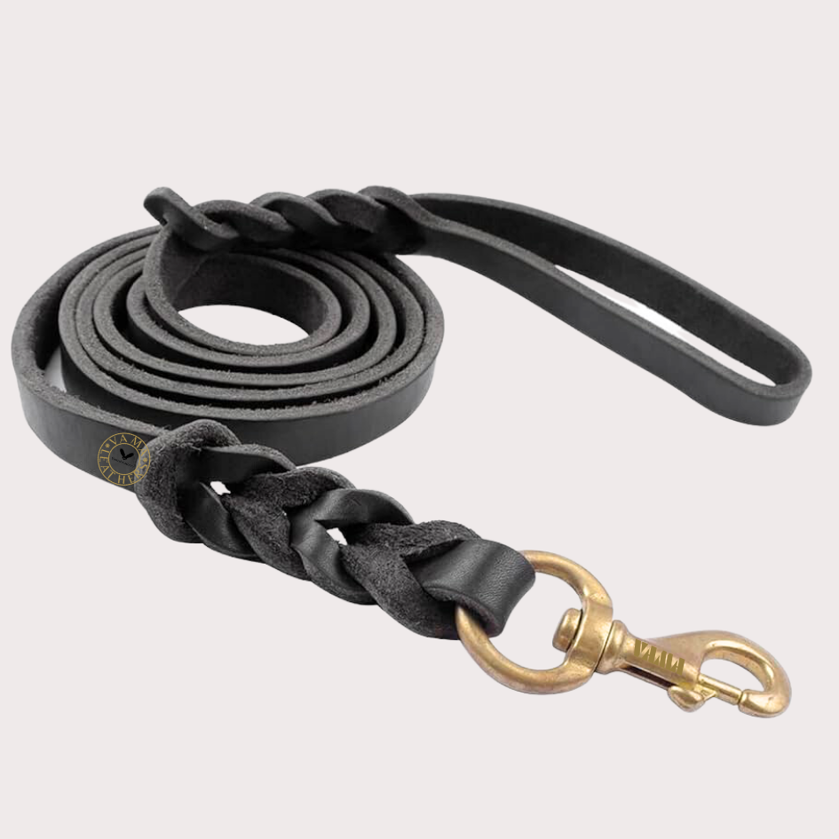 Vama KNOTTED LEATHER LEASH