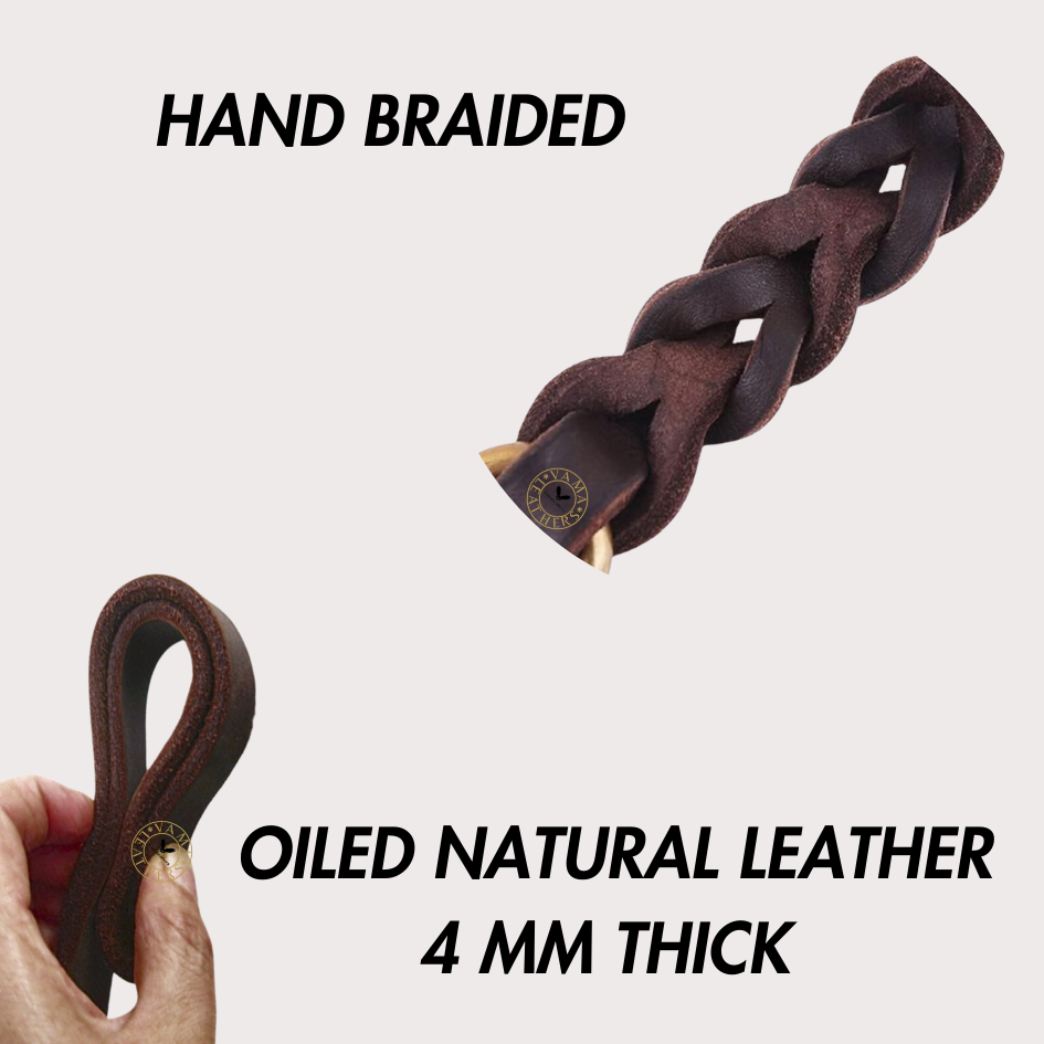 Vama KNOTTED LEATHER LEASH