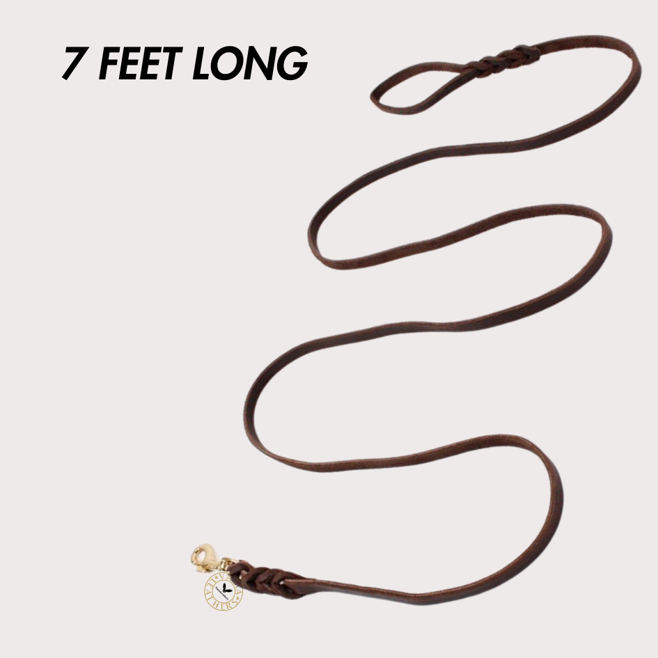 Vama KNOTTED LEATHER LEASH