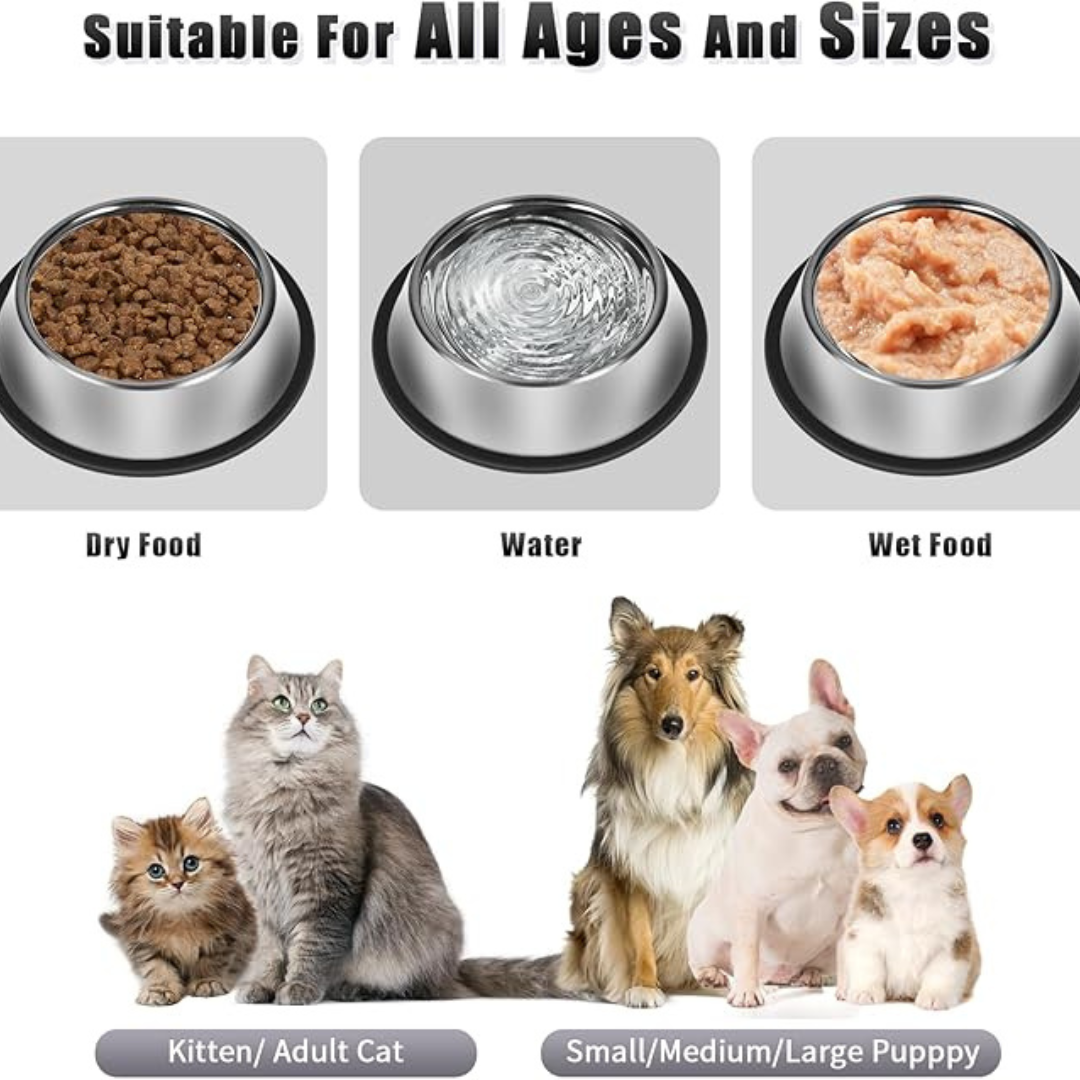 Vama Stainless Steel Pet Bowl