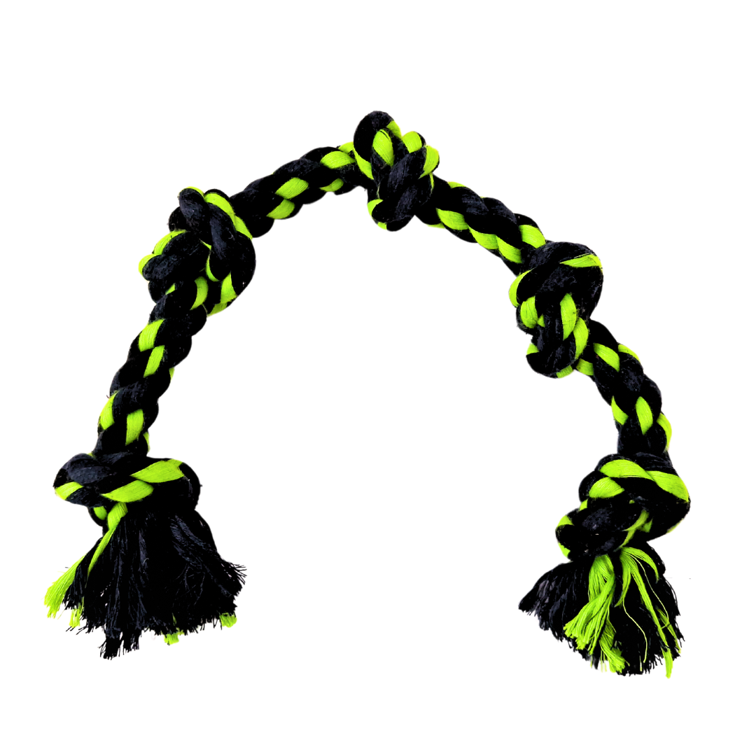 Treat-dispenser/enrichment toys, which help fight off boredom and provide mental stimulation.