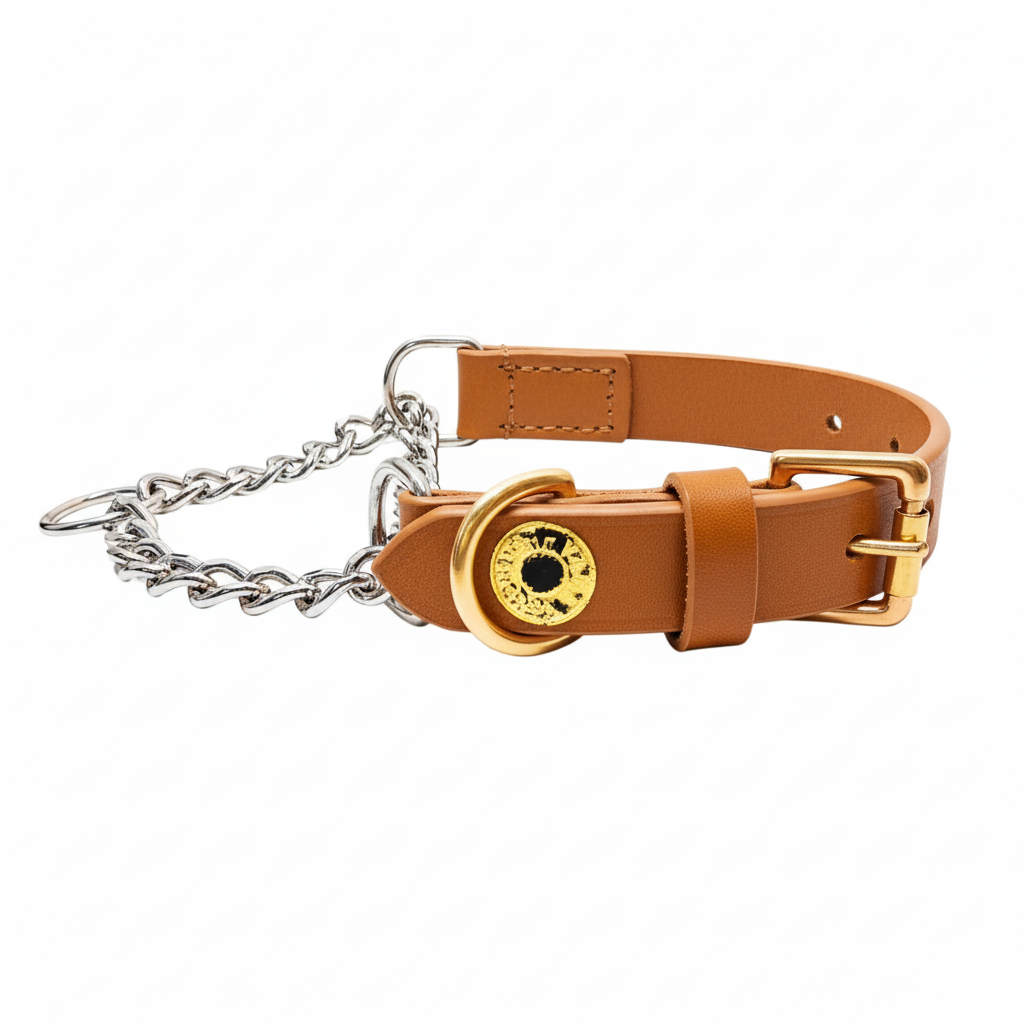 Vama MARTINGALE LEATHER COLLAR