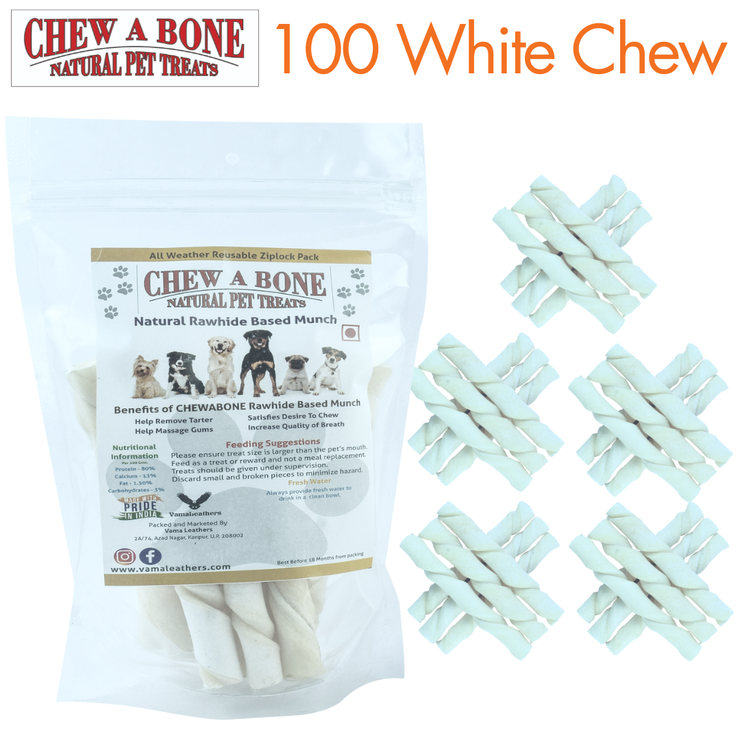 Chew A Bone White Munch Stick