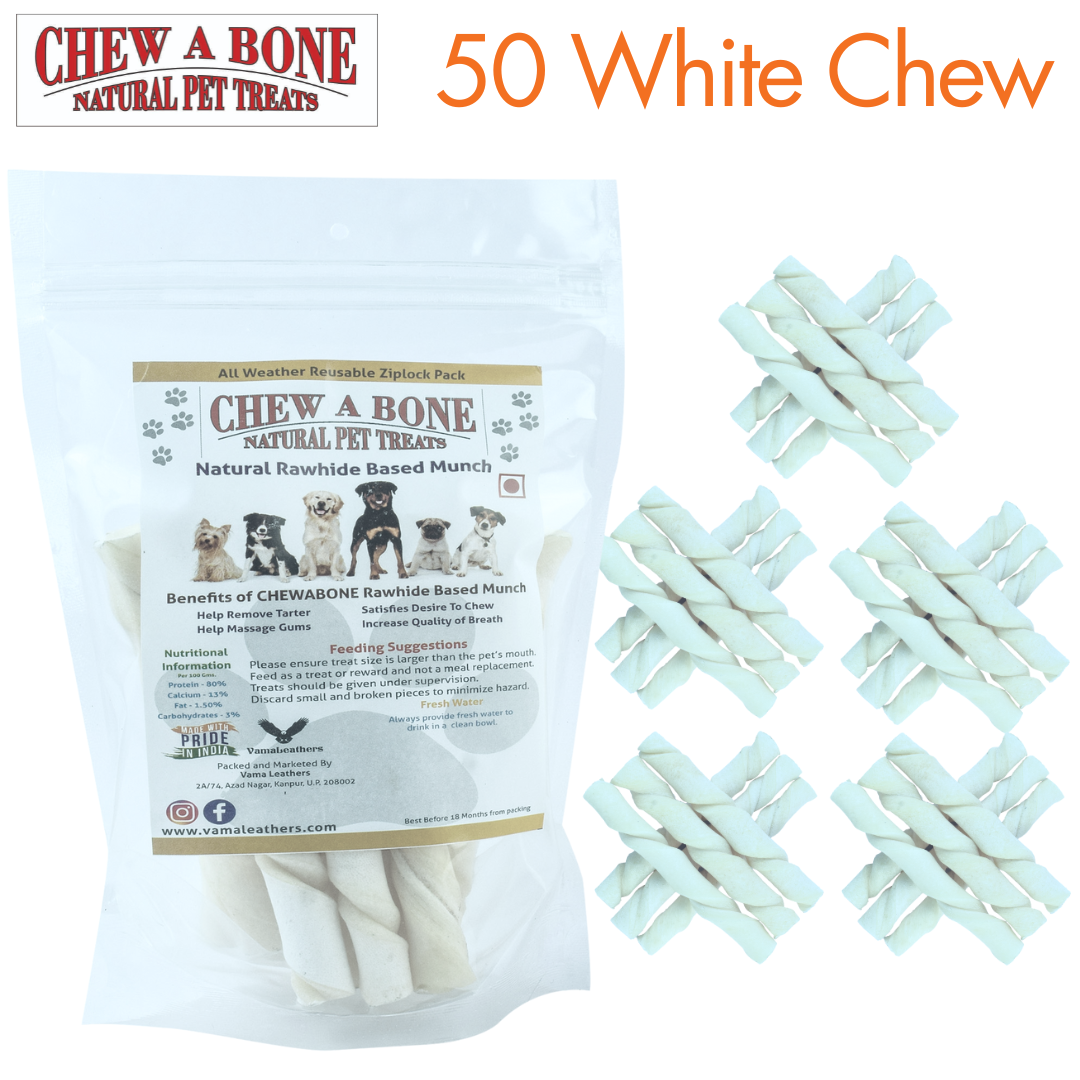 Chew A Bone White Munch Stick